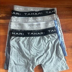 Tahari Boys 5-Pack 100% Cotton Boxer Briefs - Brand New- Never Worn
